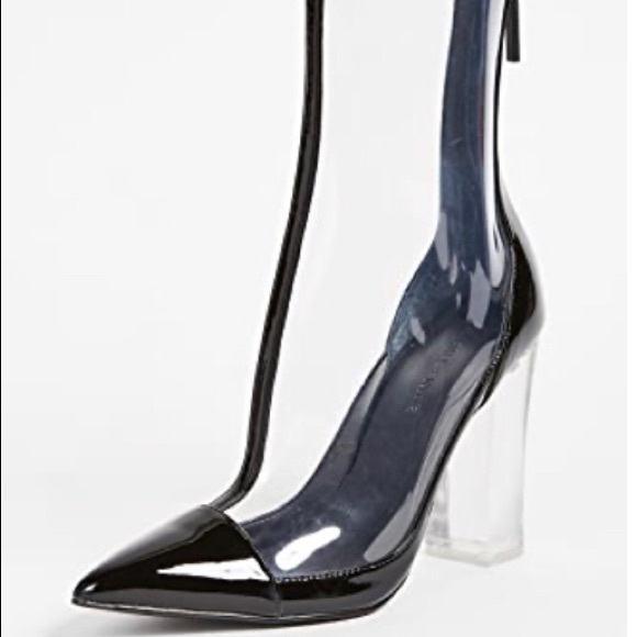 Kendall & Kylie Haven Clear Booties - Picture 4 of 10